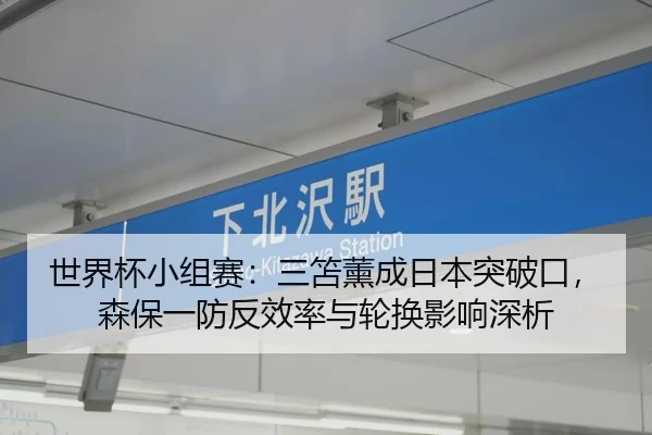 世界杯小组赛：三笘薰成日本突破口，森保一防反效率与轮换影响深析